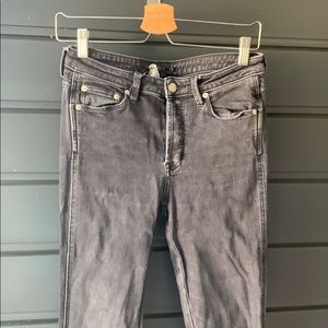 Free People black ankle jeans